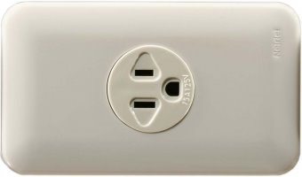 ERE-1009 冷氣H型插座(米色)